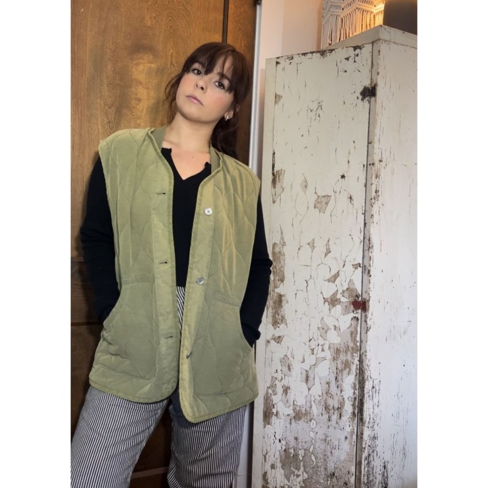 FREE PEOPLE Billy Military Vest / Adventurer